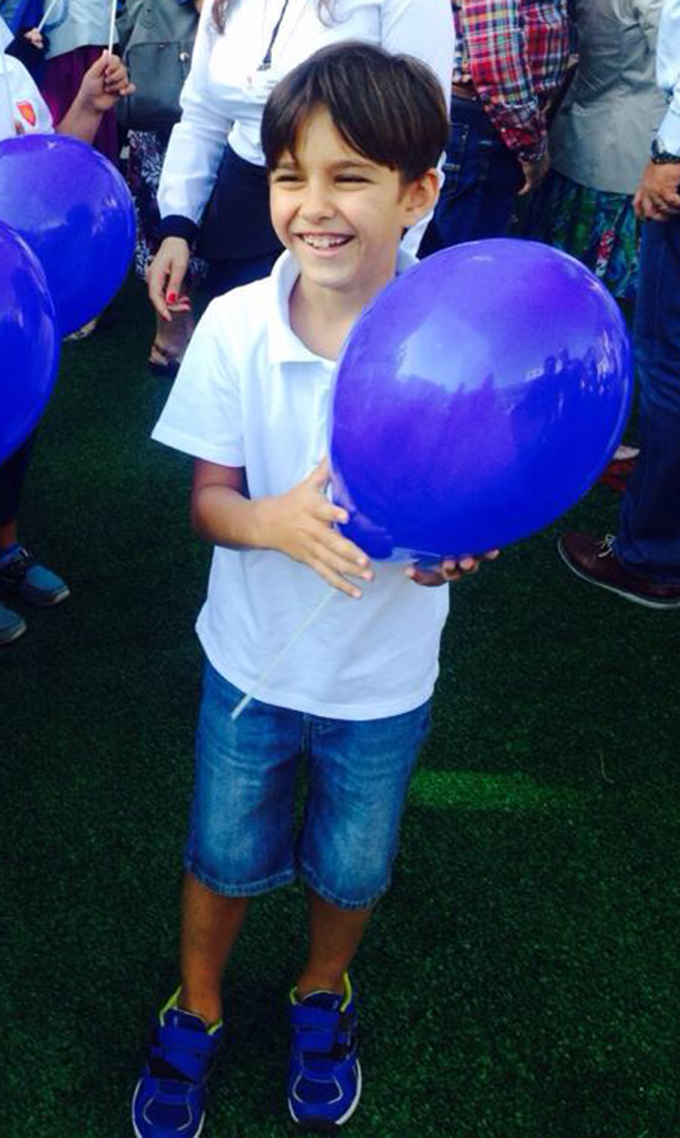 Baiatul Vicai si al lui Piturca a fost foarte incantat de scoala