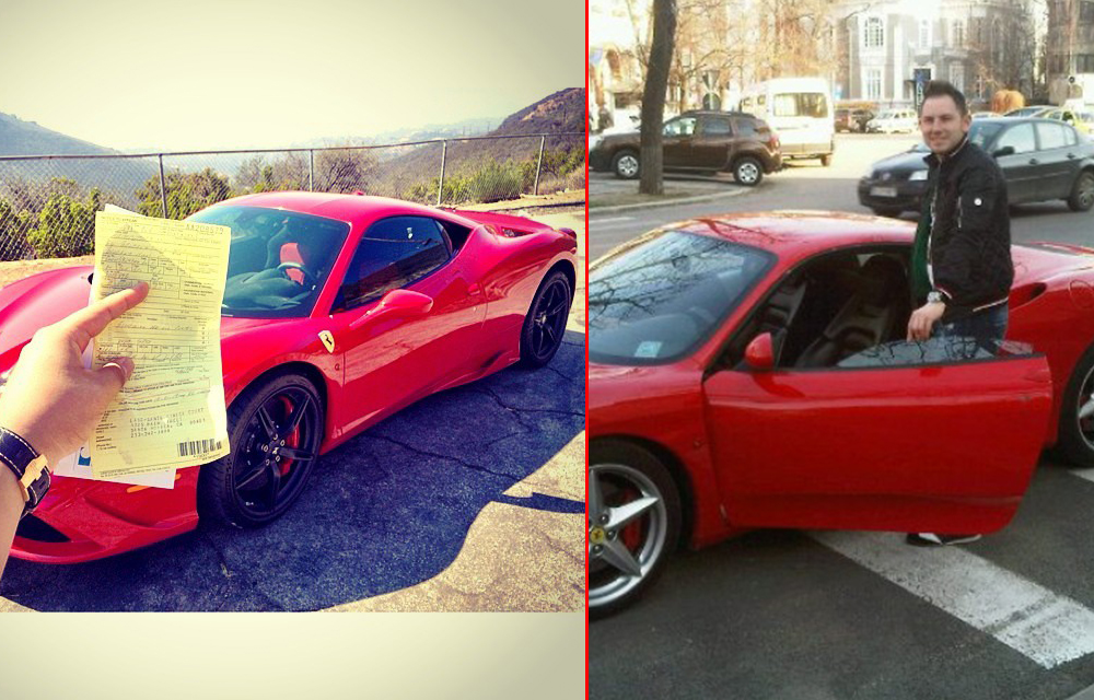 Cei doi au o slabiciune pentru autoturismele Ferrari