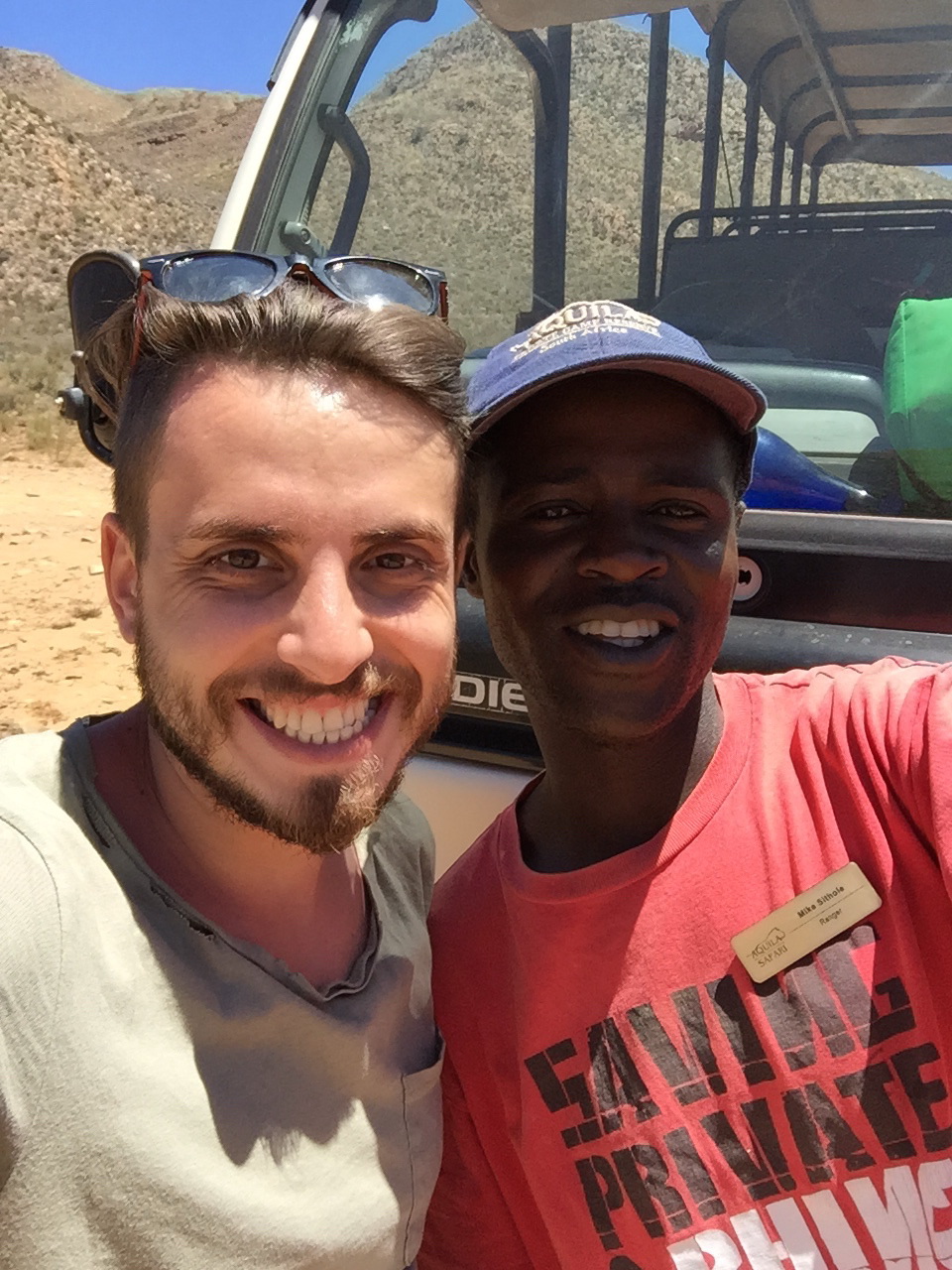 Chef Foa s-a fotografiat cu un bastinas