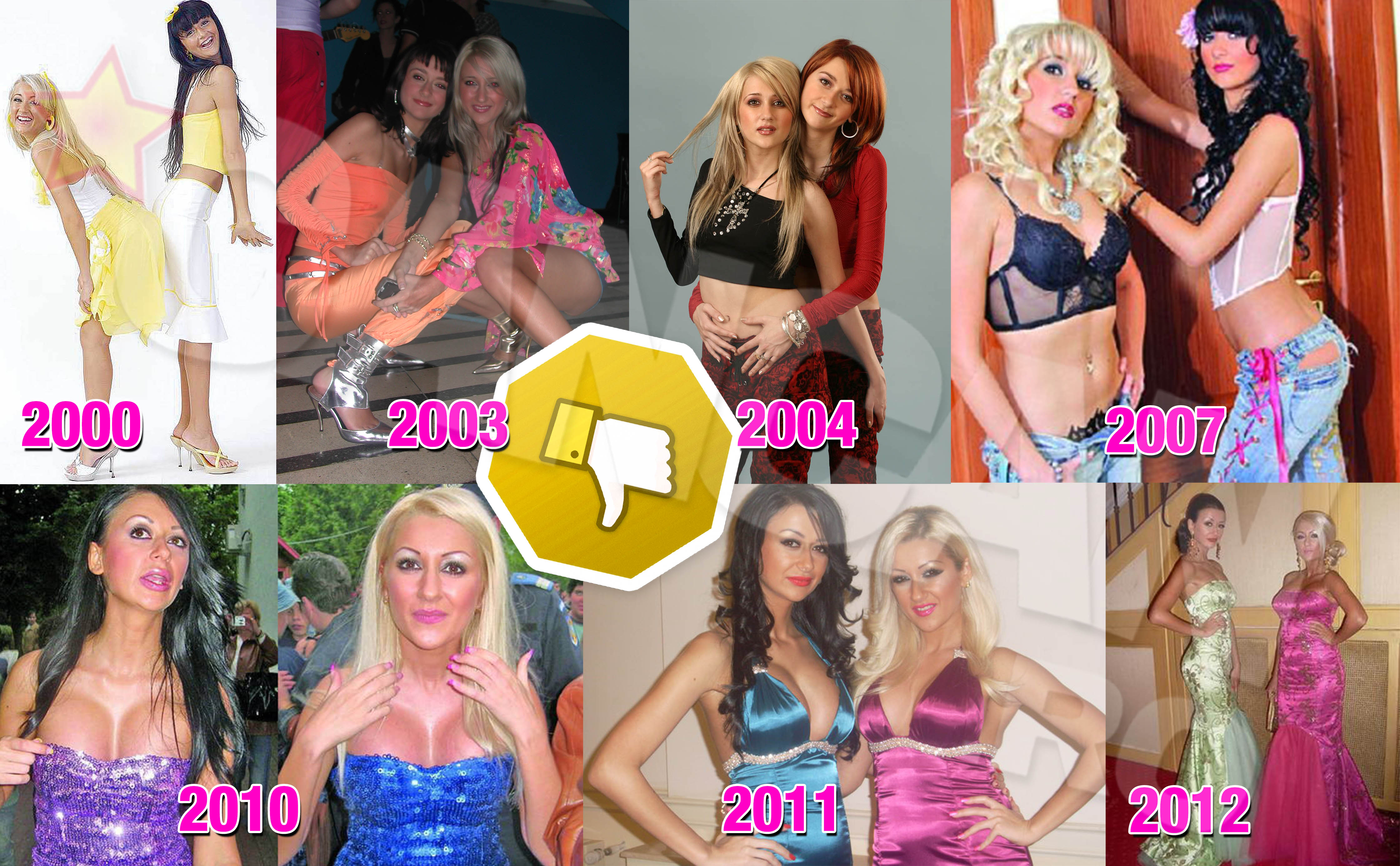 Raluca si Denisa de la Bambi au fost considerate mereu imbraacate nepotrivit