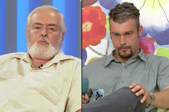 Ion Coteanu si ginerele sau nu se inghit de nicio culoare