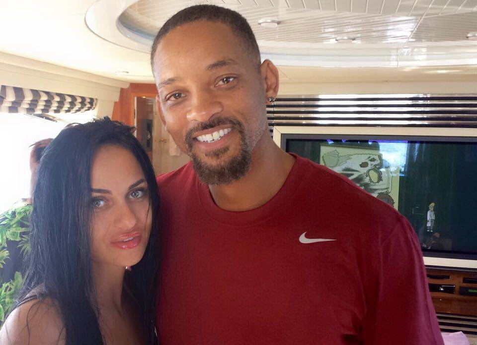 Lavinia s-a laudat ca l-a cunoscut pe Will Smith