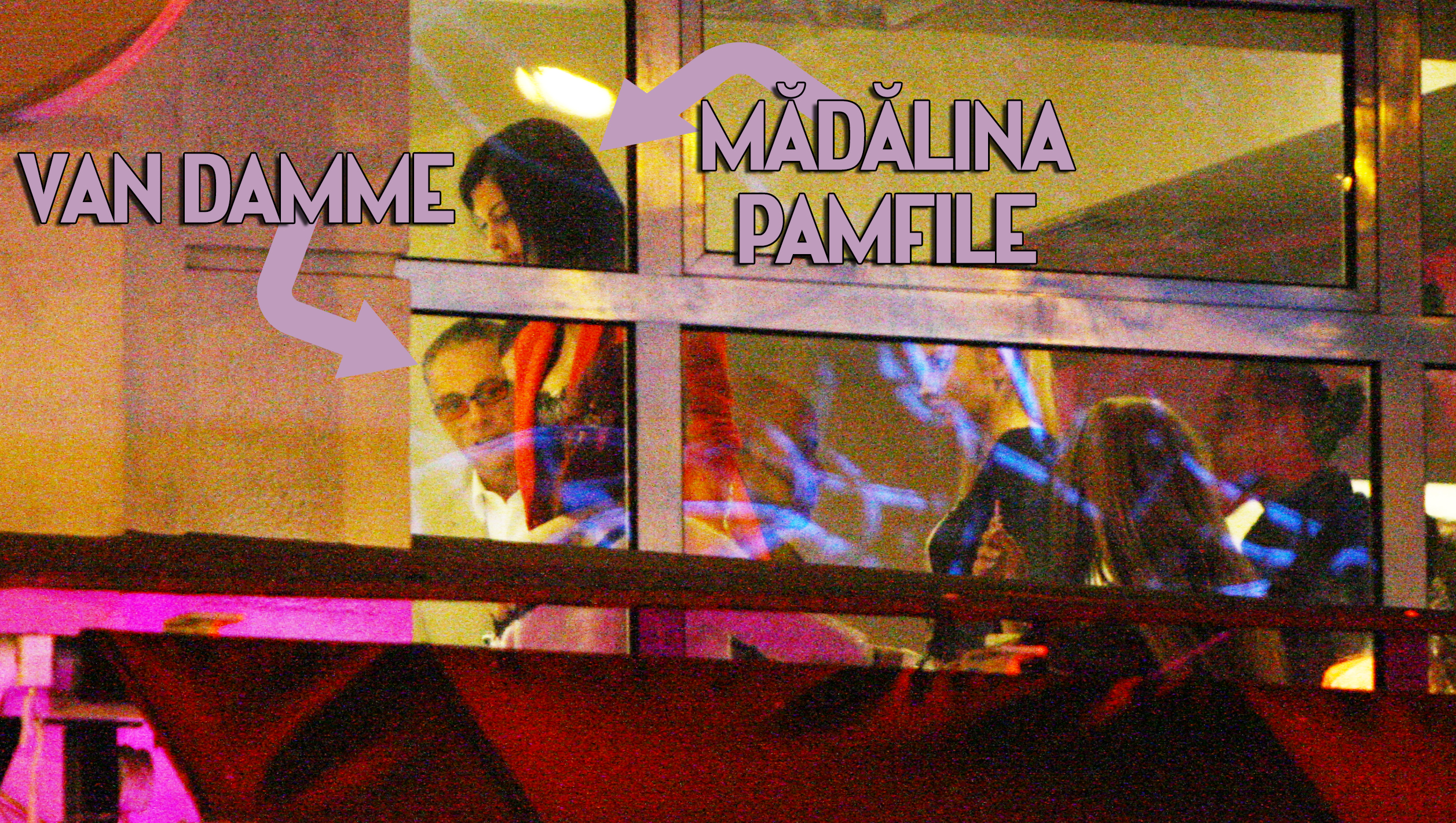 Cei doi au stat impreuna la aceeasi masa