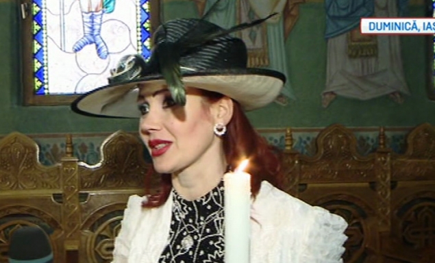 Ea este nasa de botez a Cameliei