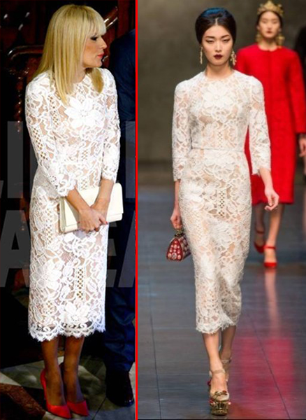 la toate evenimentele speciale, Udrea a purtat rochii scumpe, asemenea starurilor internationale