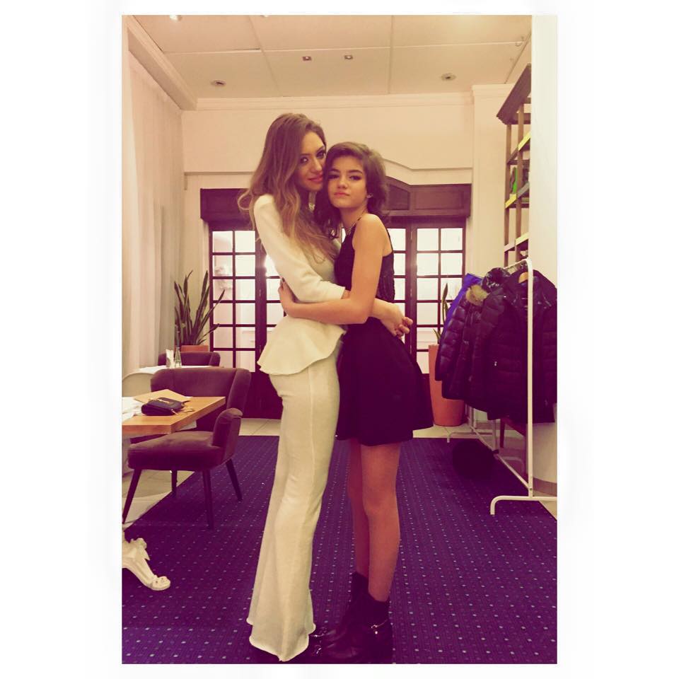 Laura se intelege de minune cu fiica lui Boureanu