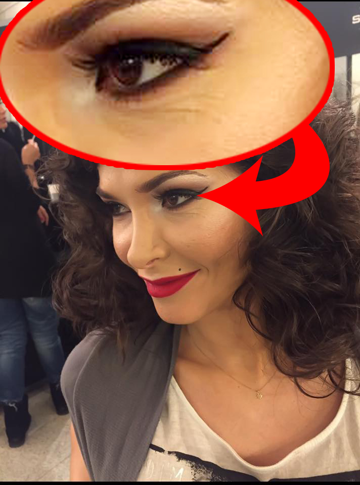 Machiajul nu a avantajat-o pe Alina