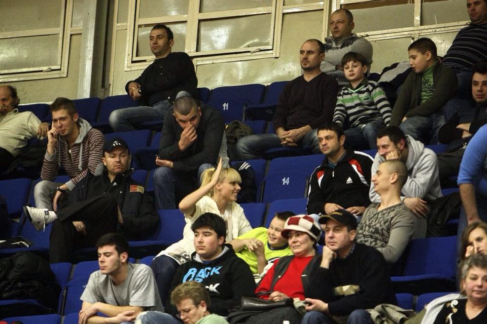 Cei doi s-au cunoscut la unul dintre meciurile echipei Steaua