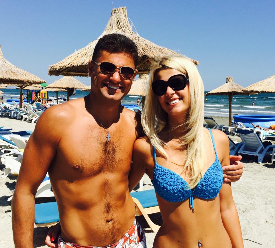 Boureanu si Adelina pareau fericiti impreuna