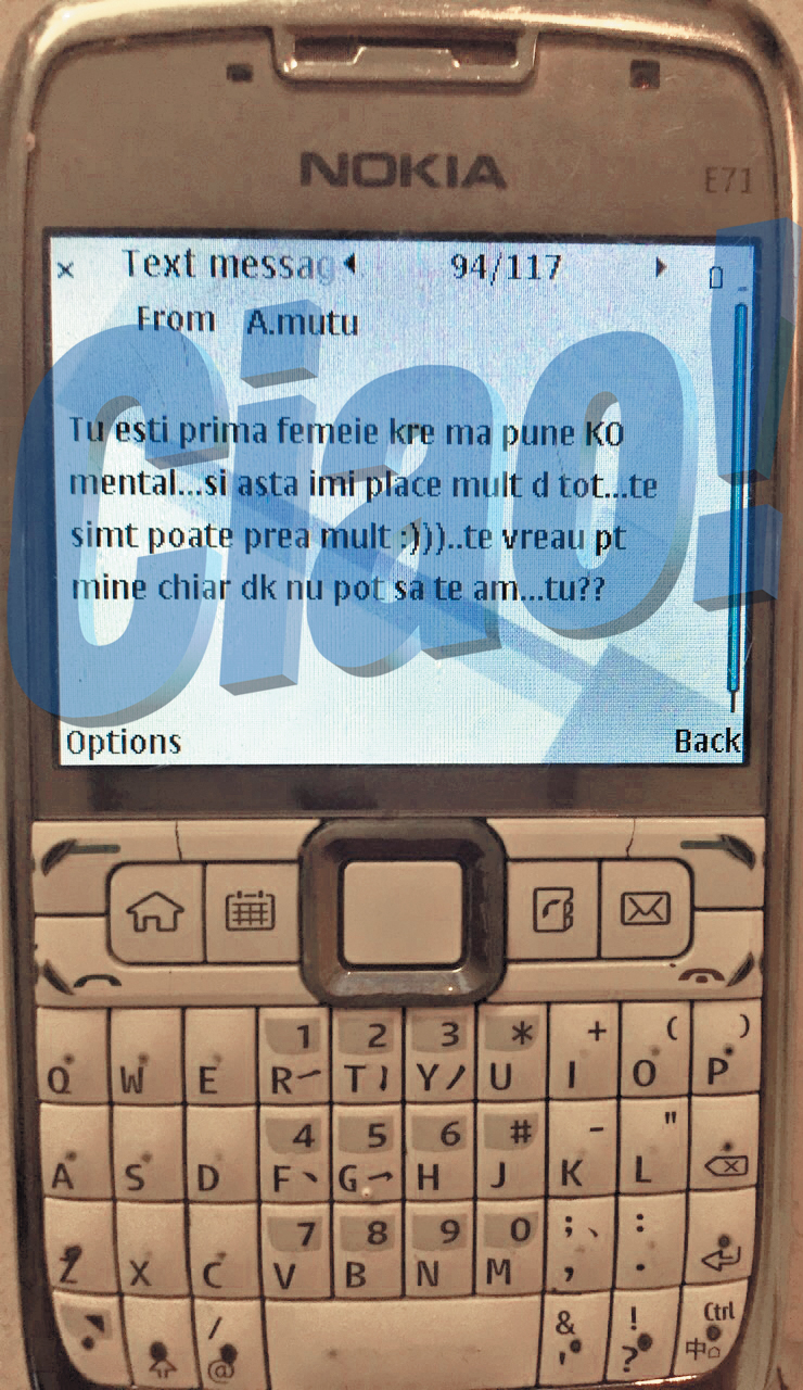 Mutu i-a facut declaratii de dragoste Biancai in cele mai inedite feluri