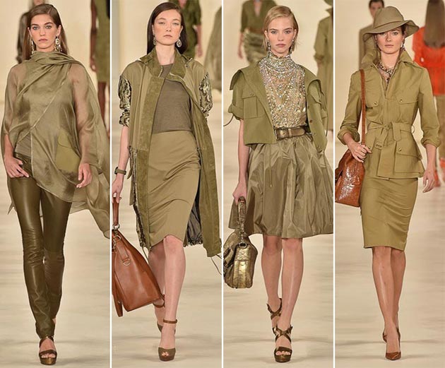 Stilul army e la moda si in sezonul de primavara-vara
