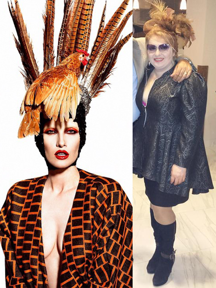 palaria din imagine poate fi confundata cu gaina Iuliei Albu