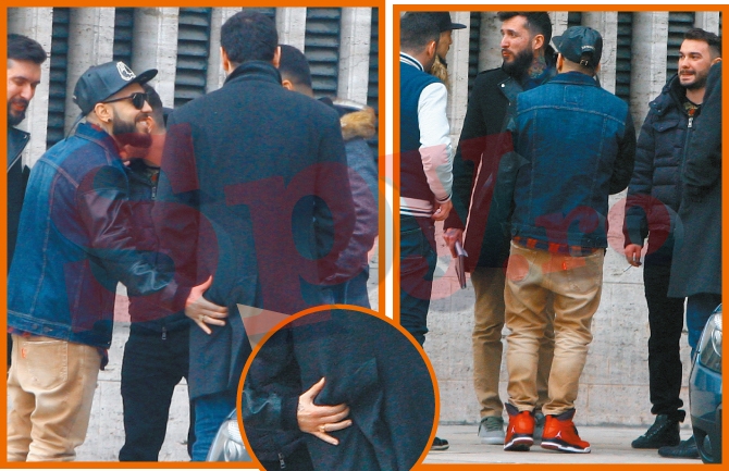 Alex Velea l-a prins de posterior pe unul dintre prietenii lui