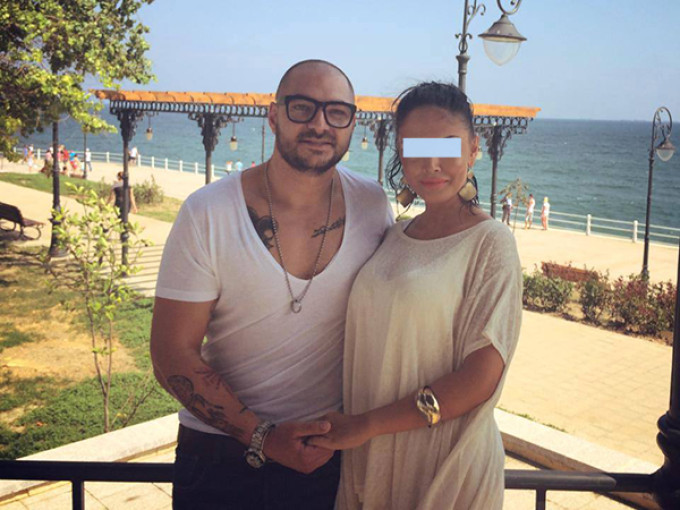 Burlacita alaturi de luptatorul Cristi Mitrea