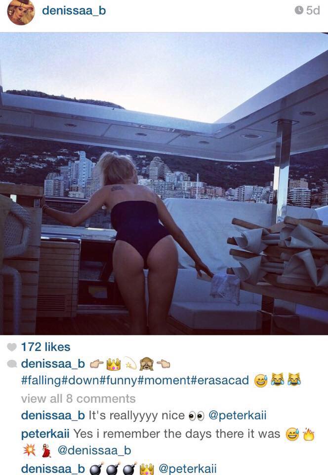 Libanezul i-a transmis multe complimente Denisei Botcari