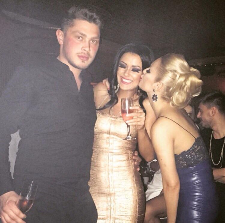 Crudu si Edy au petecut toata noaptea impreuna, in club