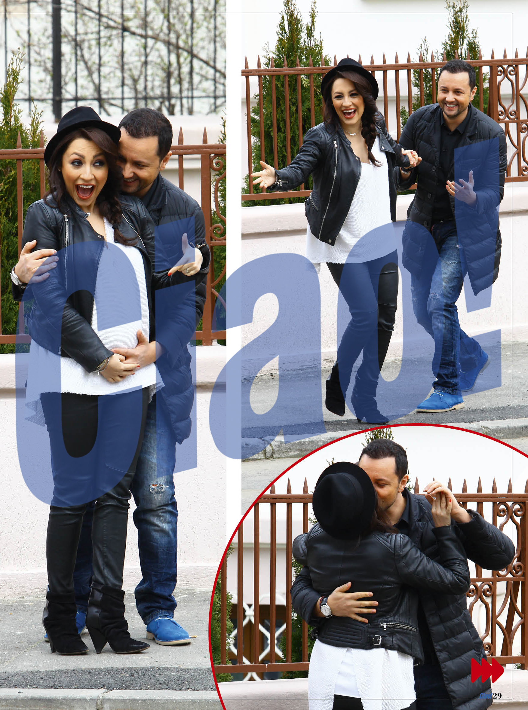 Andra si Catalin radiaza de fericire