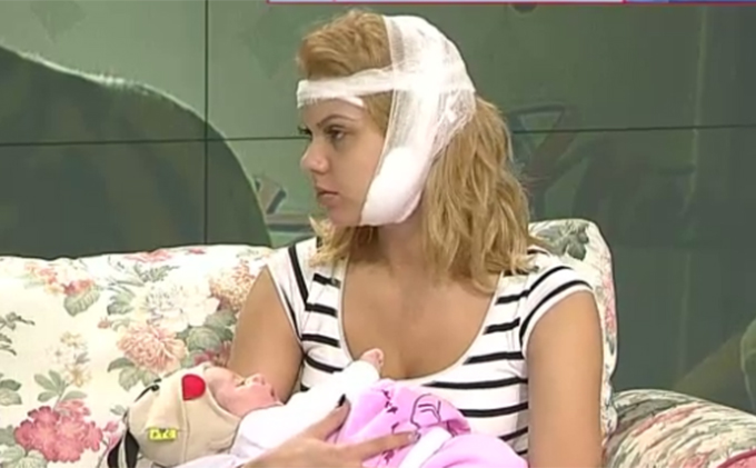 Beyonce de Romania este desfigurata in urma bataii pe care i-a aplicat-o Narcisa