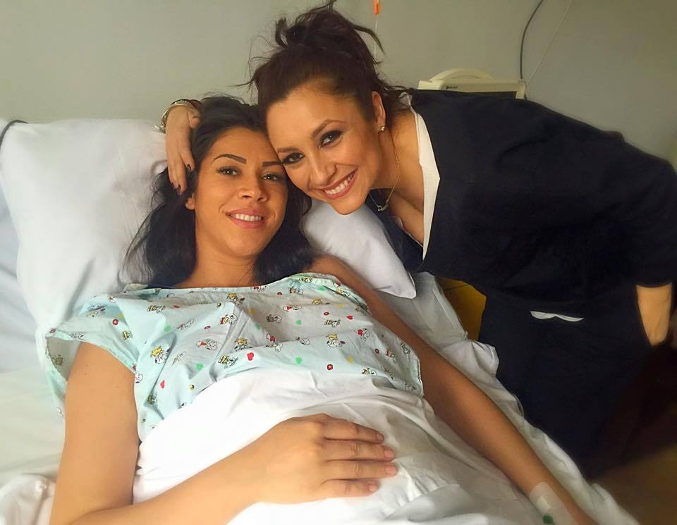 Andra a vizitat-o pe Raluca Pastrama la spital