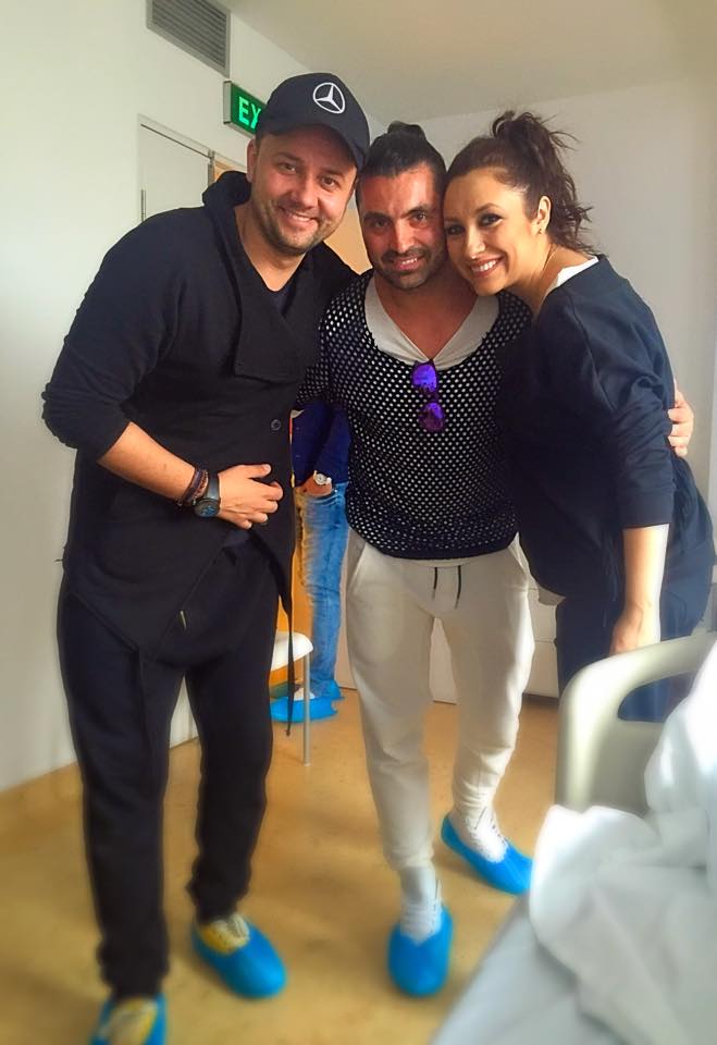 Andra si Catalin l-au felicitat pe finul Pepe