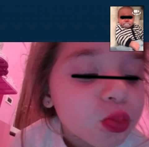 Maya si Dominic s-au vazut prin intermediul videochatului