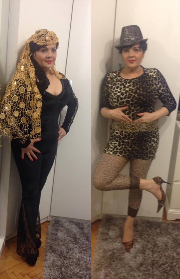 Artista a inceput sa se creada, mai nou, manechin