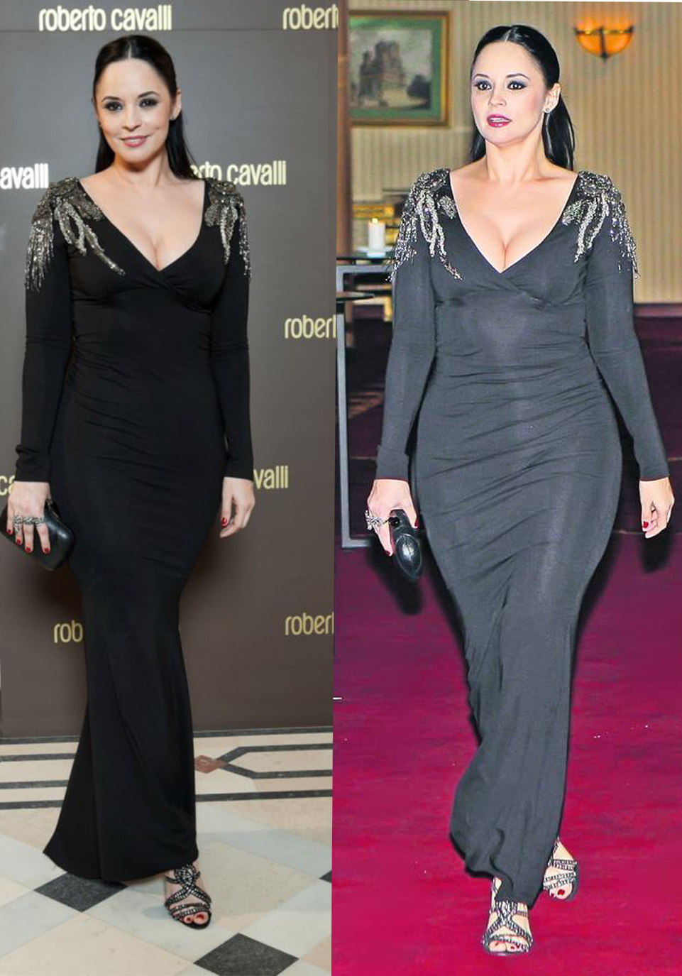 Si in anii trecuti, vedeta a adoptat acelasi stil