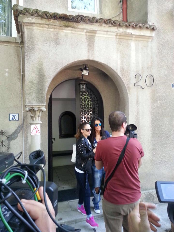 Asa a iesit Zavo din casa, in urma cu doar cateva minute