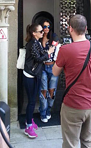 Zavo s-a imbracat foarte sexy