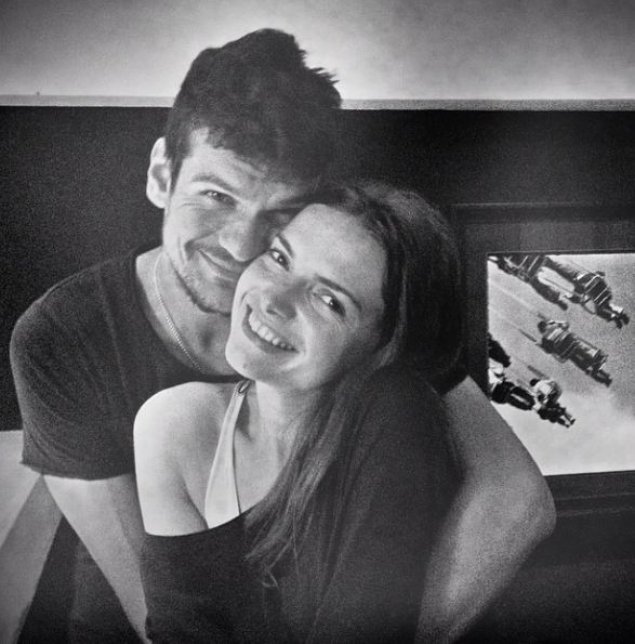 Tudor, alaturi de iubita lui