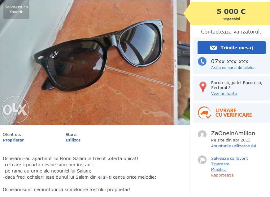 Anuntul este extrem de amuzant