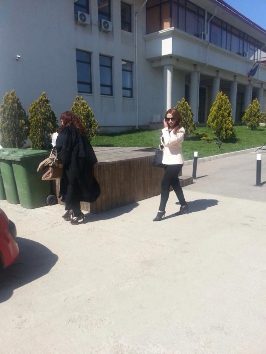 Narcisa a iesit ingandurata din sala de judecata