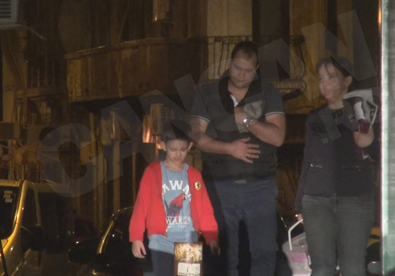 Serban si-a scos pisicuta la o scurta plimbare