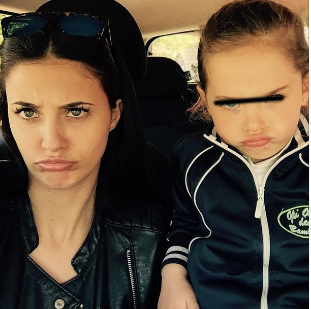 Antonia si-a revazut fiica dupa mai mult timp