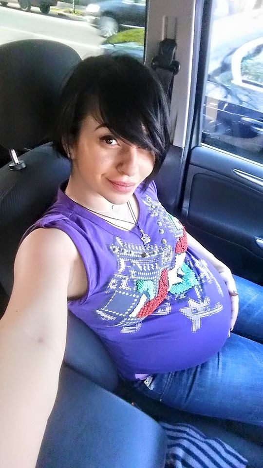 Asa arata Giulia cu doar cateva zile inainte sa nasca