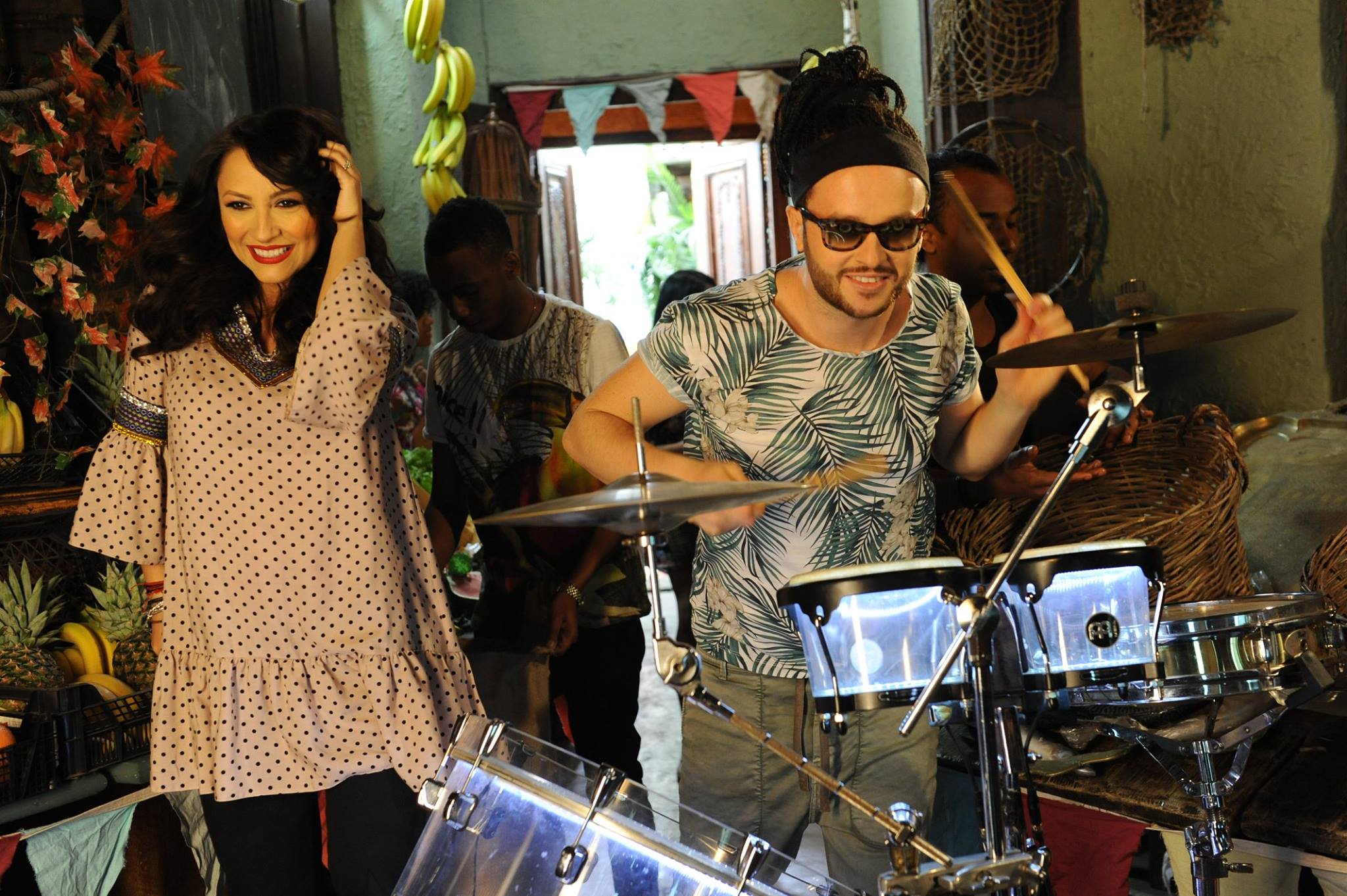 Andra a filmat in Bucuresti, din cauza sarcinii avansate