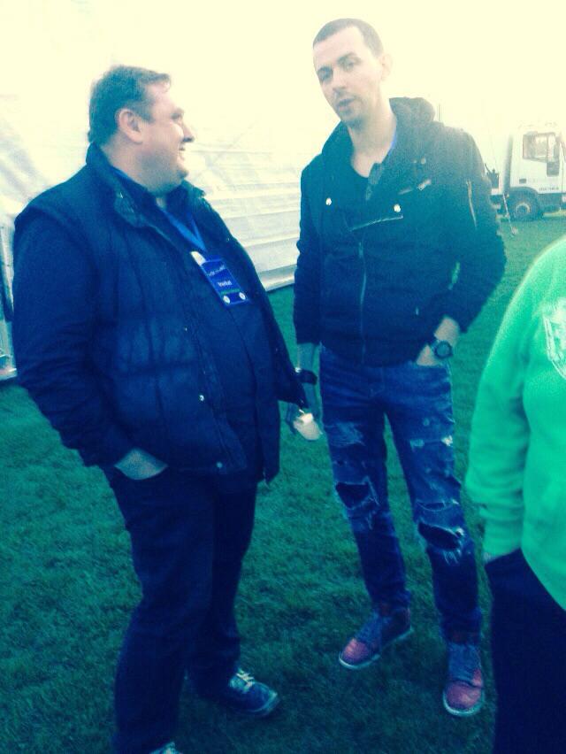 Radu Groza a incercat sa mascheze emotiile revederii