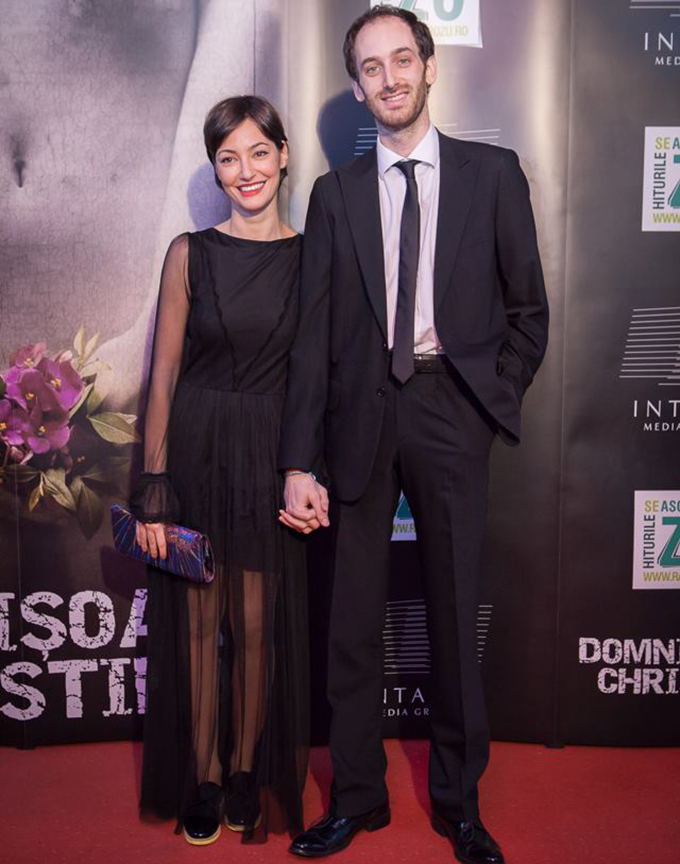 Raluca, alaturi de actualul ei iubit - actorul Tudor Istodor