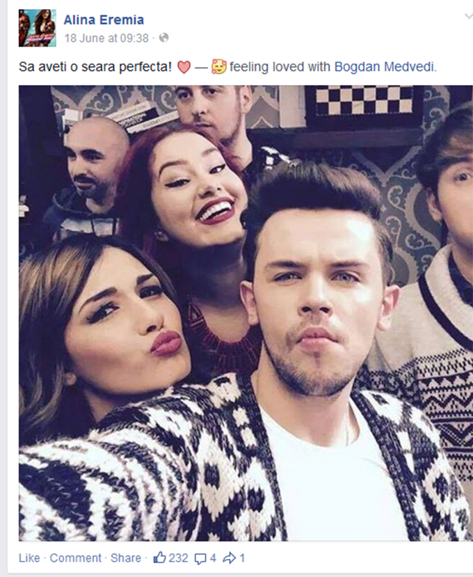 Alina se simte iubita de Bogdan