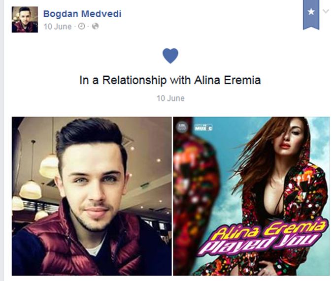 Bogdan si Alina si-au facut relatia publica pe 10 iunie, dupa jumatate de an de iubire in secret