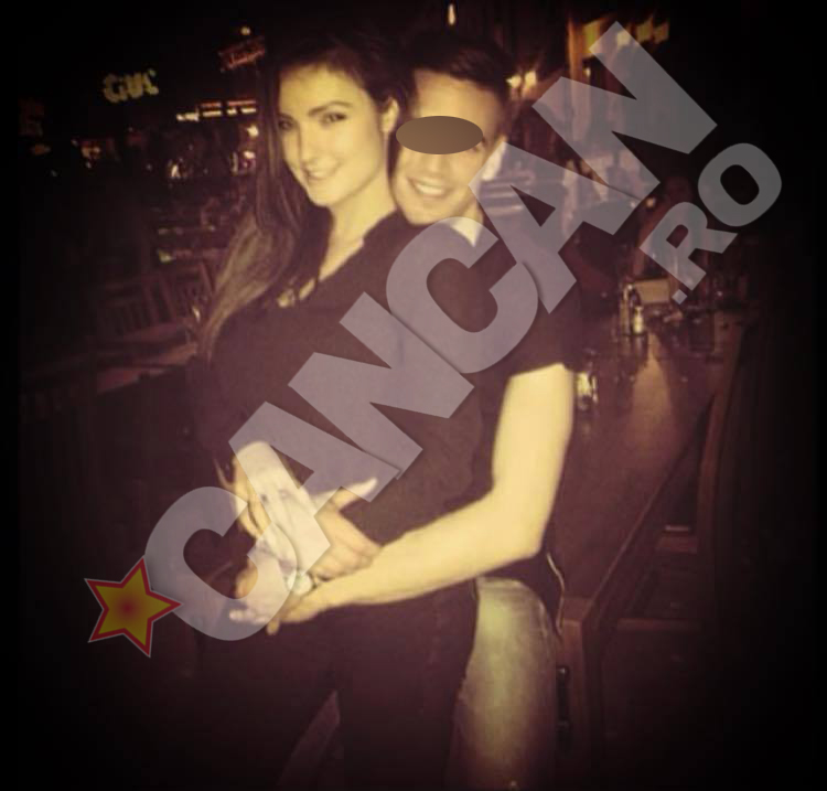 Diana radiaza de fericire in bratele tanaului