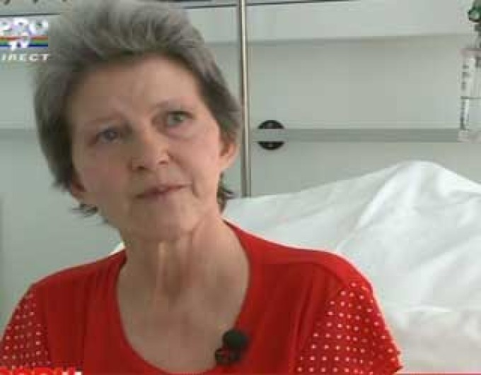 Angela Ciochina in urma cu un an