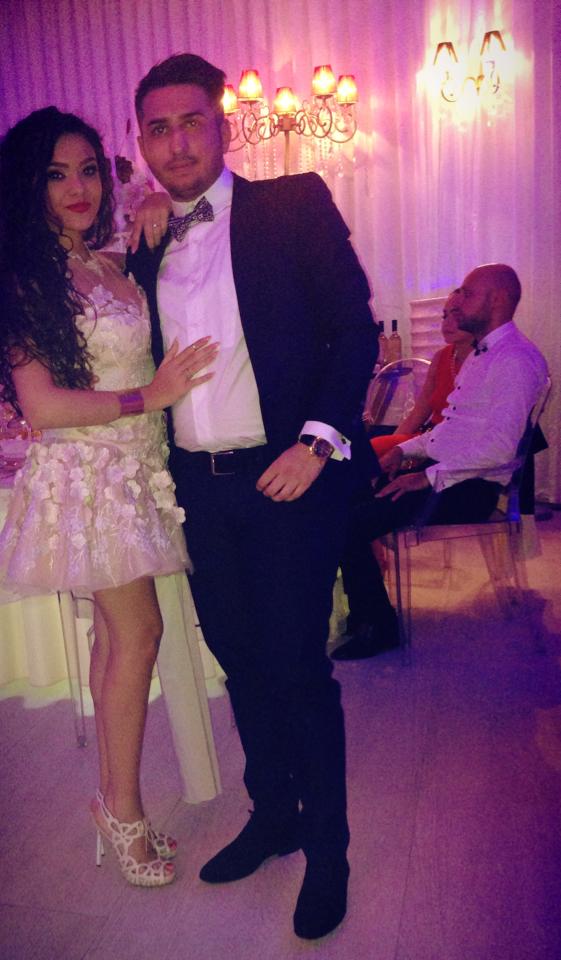 Fiica lui Adrian Minune a facut furori la nunta lui Connect-R intr-o rochie alba, din dantela