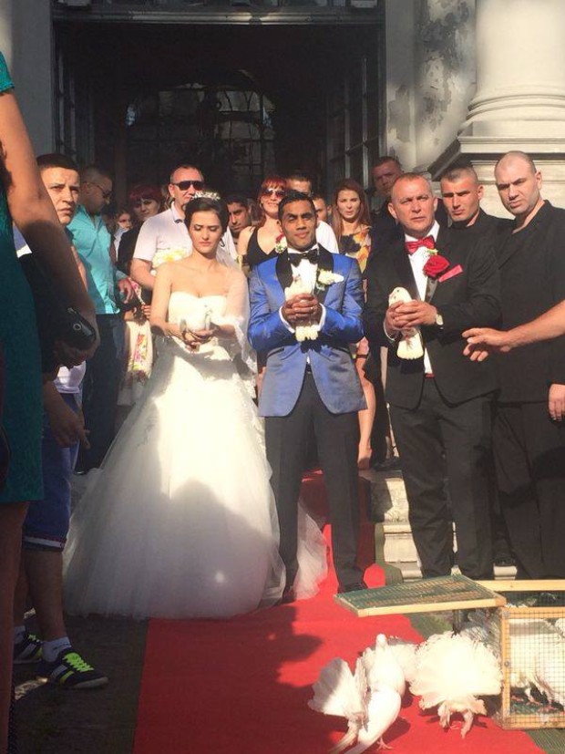 Banel si Cristina s-au cununat religios, anul trecut