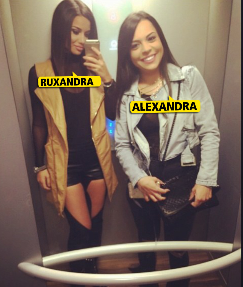 Cele doua prietene au fost de nedespartit