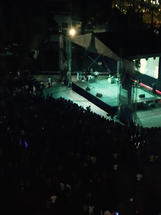 Lidia Buble la concert in Vaslui.