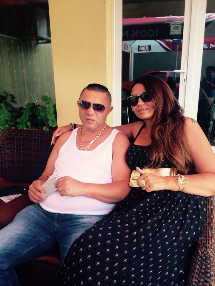 Nicolae Guta alaturi de Narcisa.