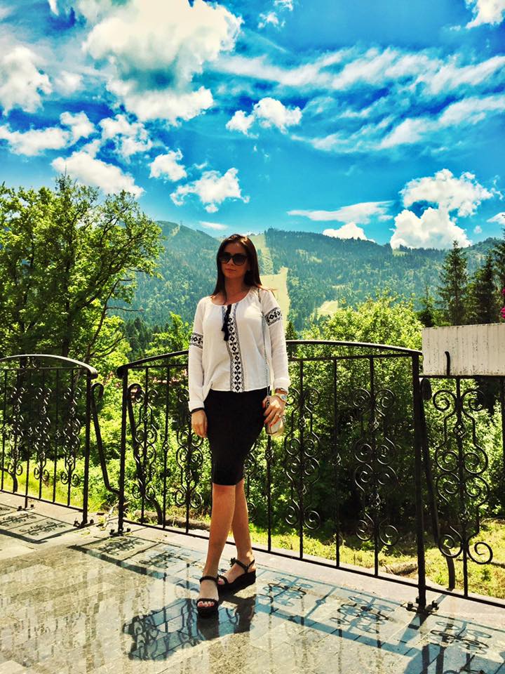 Iuliana Luciu se relaxeaza