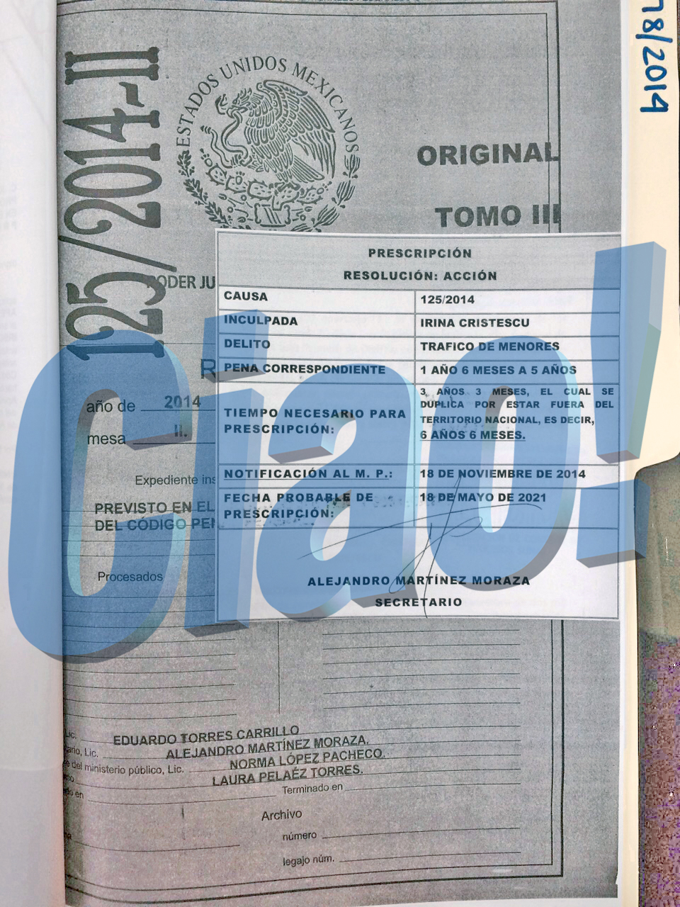 Romanca are un dosar deschis in Mexic pentru care risca inchisoare de pana la 5 ani