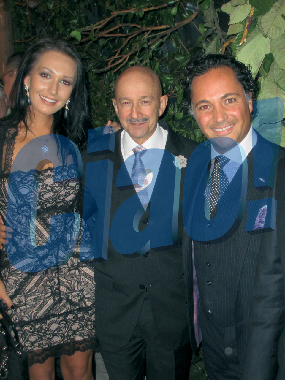 Irina si Hector alaturi de fostul presedinte al Mexicului